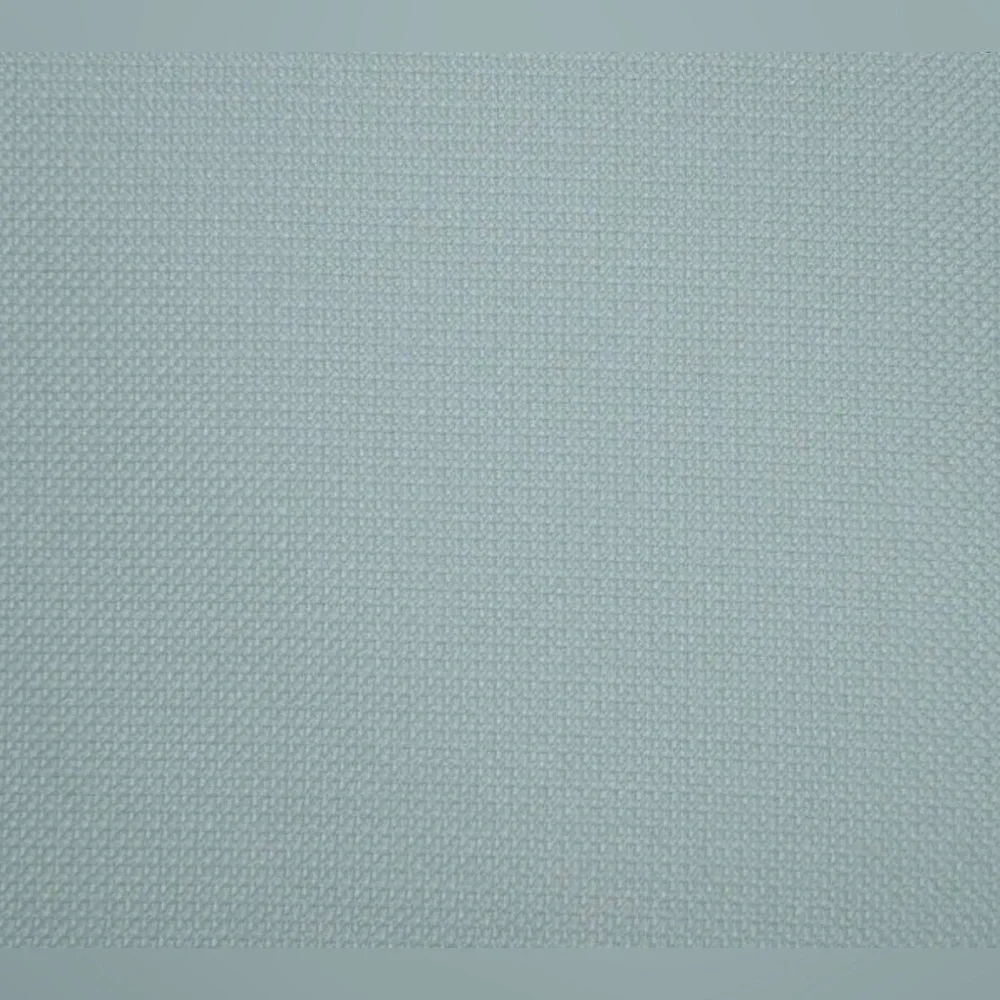 No. 918 Sora Casual Textured Grommet Curtain Panel; 3 Single Panels 40x84 Aqua